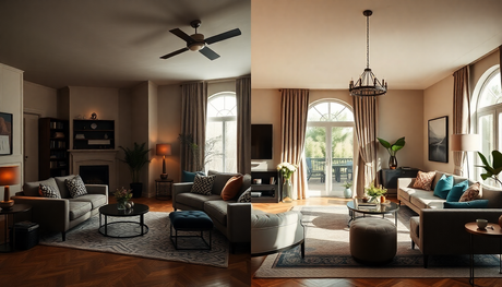 Before and After: Inspiring Home Transformations Using PoshHaus Items