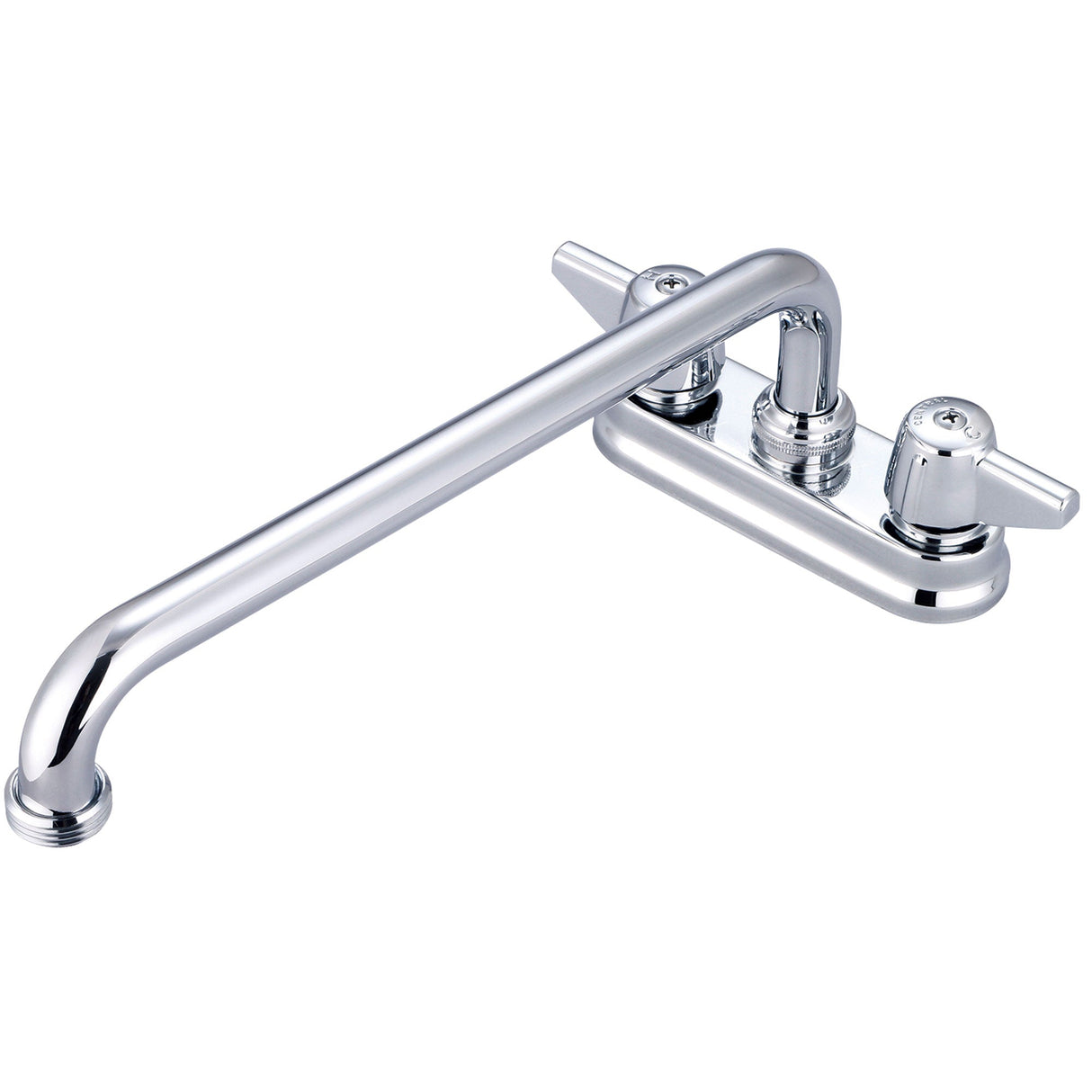Central Brass 0094-H3 Two Handle Shell Type Bar/Laundry Faucet in Polished Chrome
