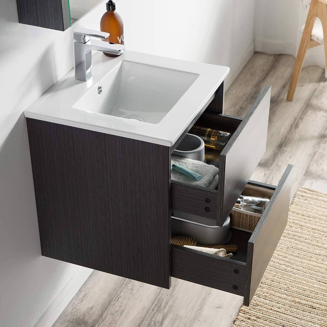 Blossom Valencia 20" Single Vanity, Mirror, Mirrored Medicine Cabinet