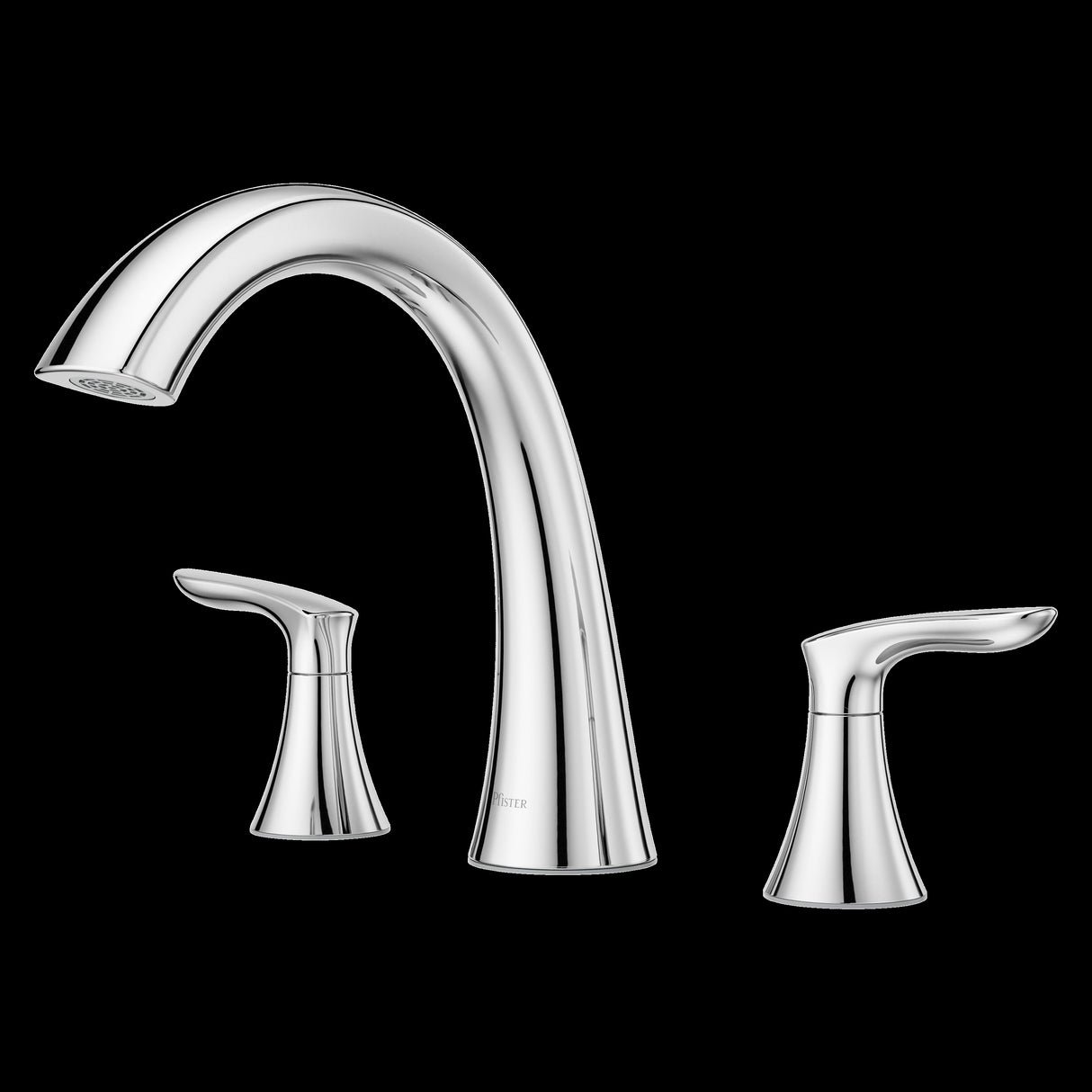 Weller 2-Handle Roman Tub Trim in Polished Chrome