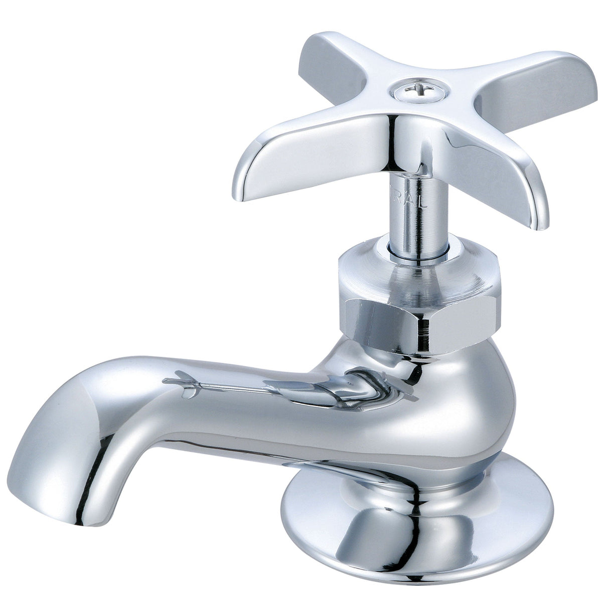 Central Brass 0239-P Single Handle Basin Faucet in Polished Chrome
