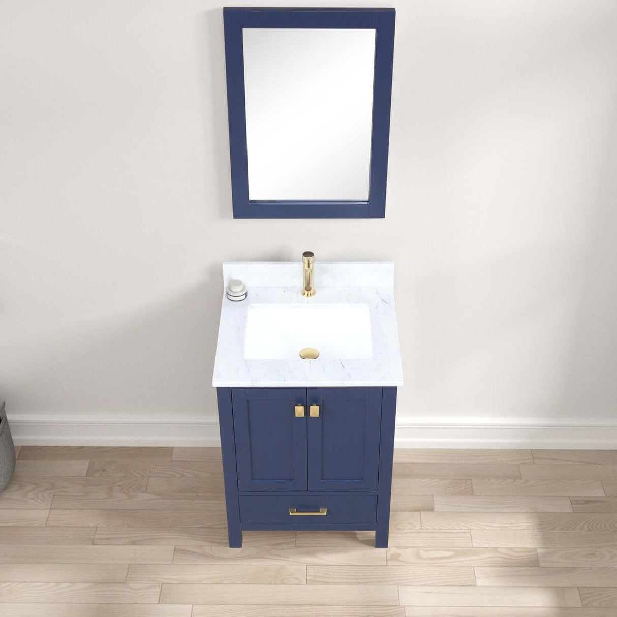 Blossom Geneva Single Sink Freestanding Bathroom Vanity With Countertop & Undermount Sink