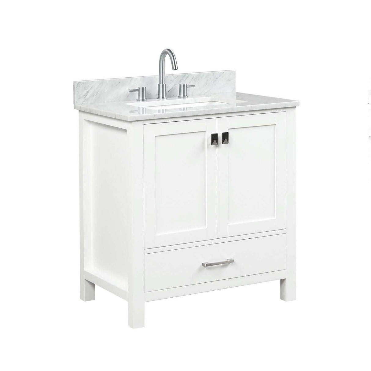 Blossom Geneva Single Sink Freestanding Bathroom Vanity With Countertop & Undermount Sink