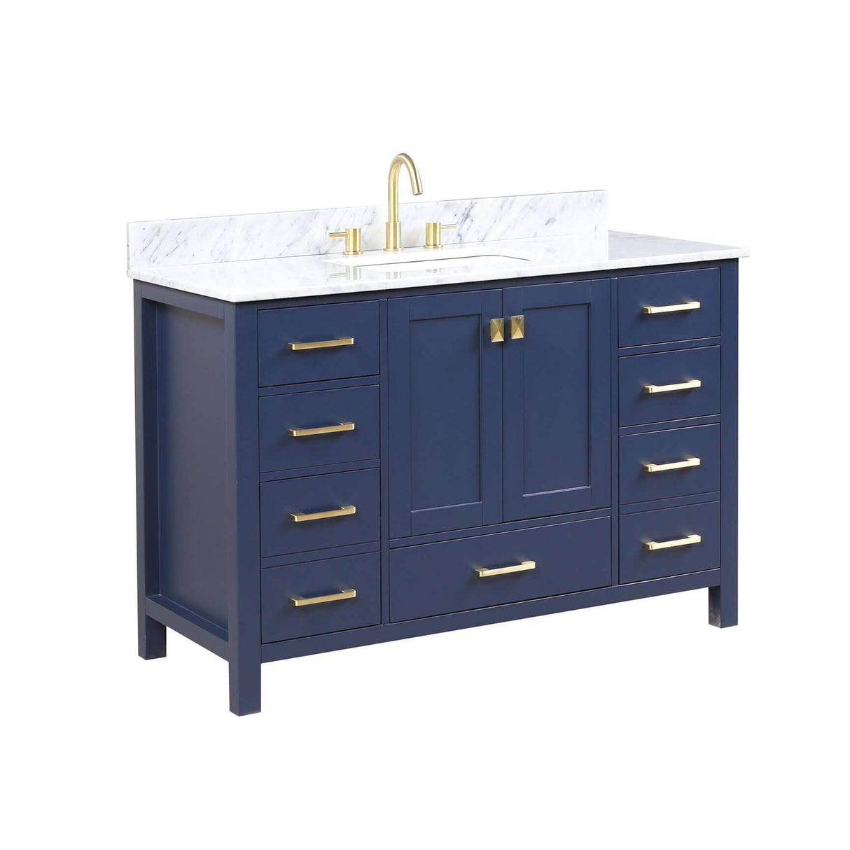 Blossom Geneva Single Sink Freestanding Bathroom Vanity With Countertop & Undermount Sink