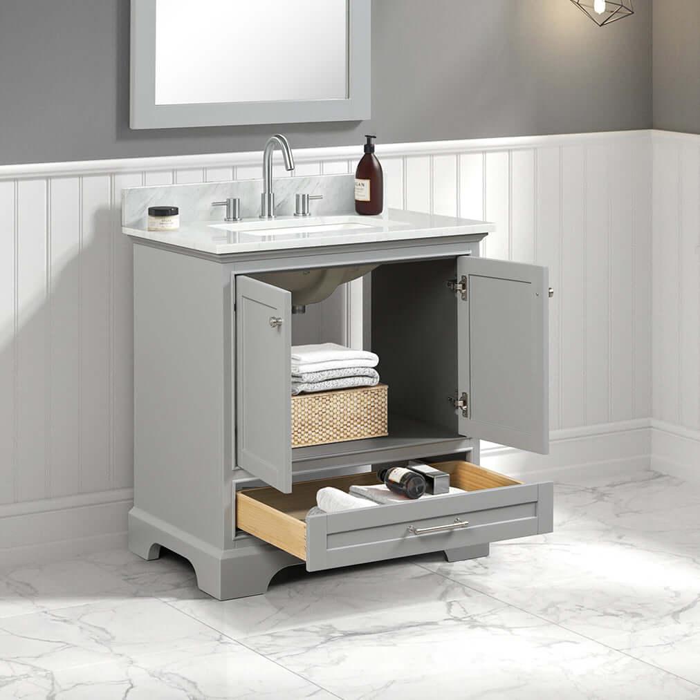 Blossom Copenhagen Freestanding Bathroom Vanity With Countertop & Undermount Sink