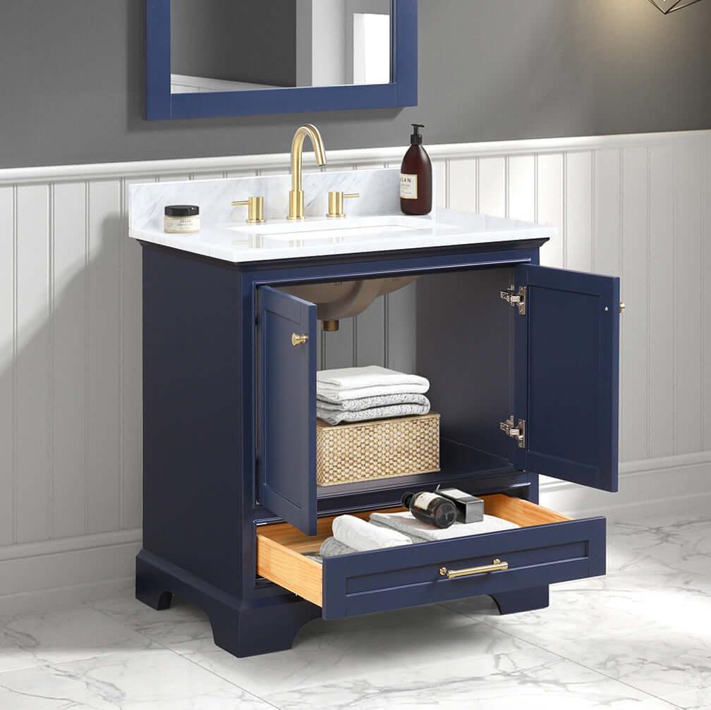 Blossom Copenhagen Freestanding Bathroom Vanity With Countertop & Undermount Sink
