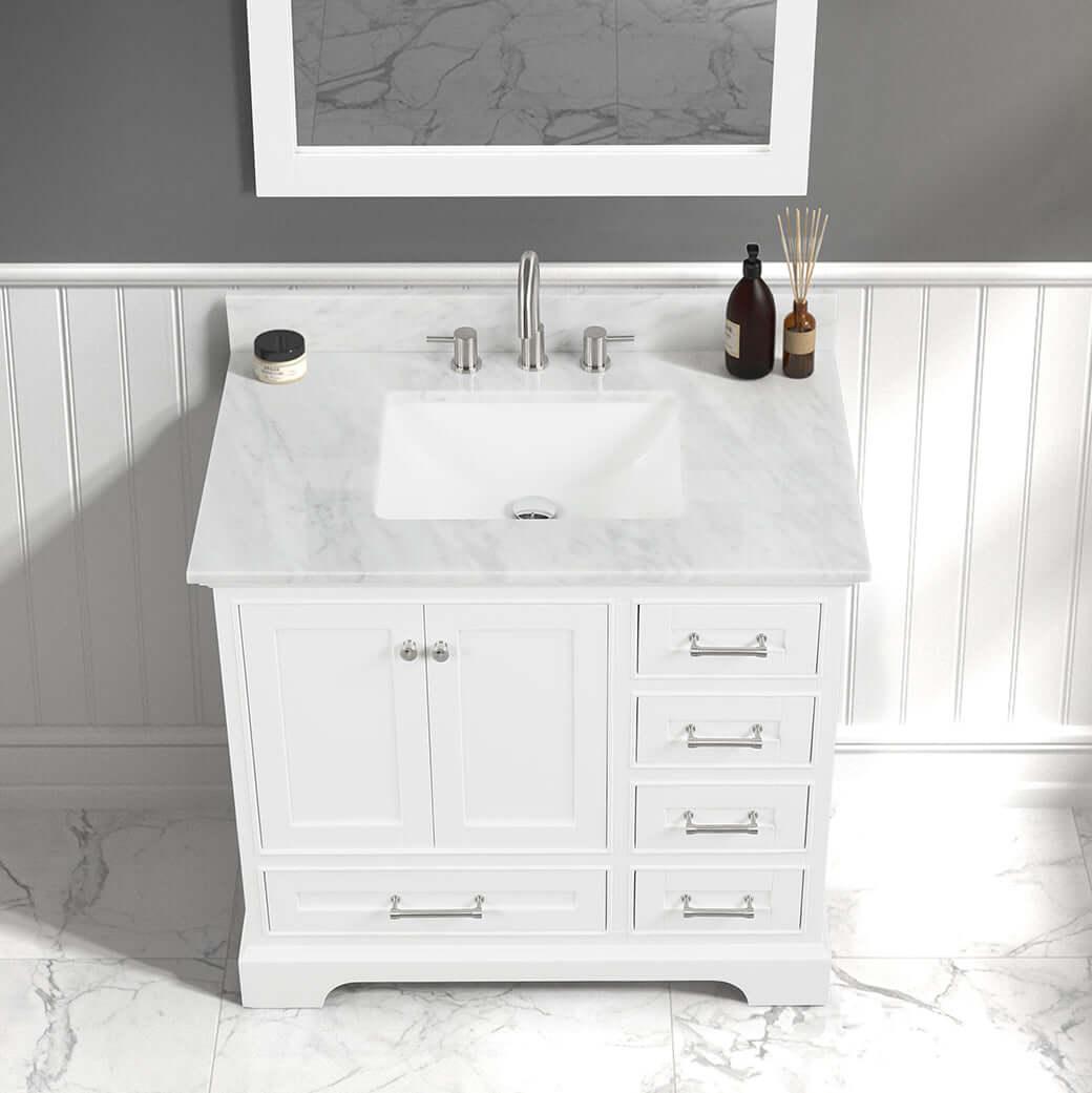 Blossom Copenhagen Freestanding Bathroom Vanity With Countertop & Undermount Sink