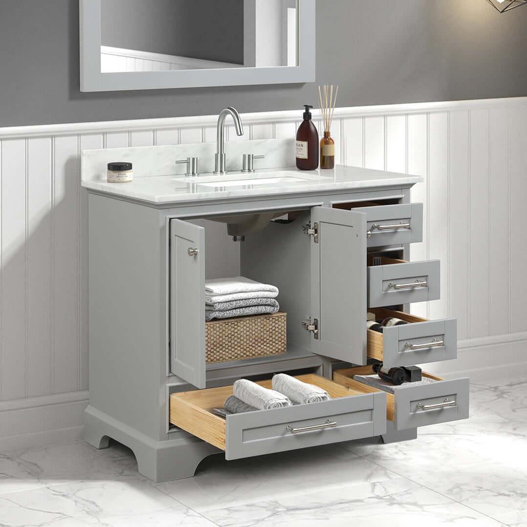 Blossom Copenhagen Freestanding Bathroom Vanity With Countertop & Undermount Sink