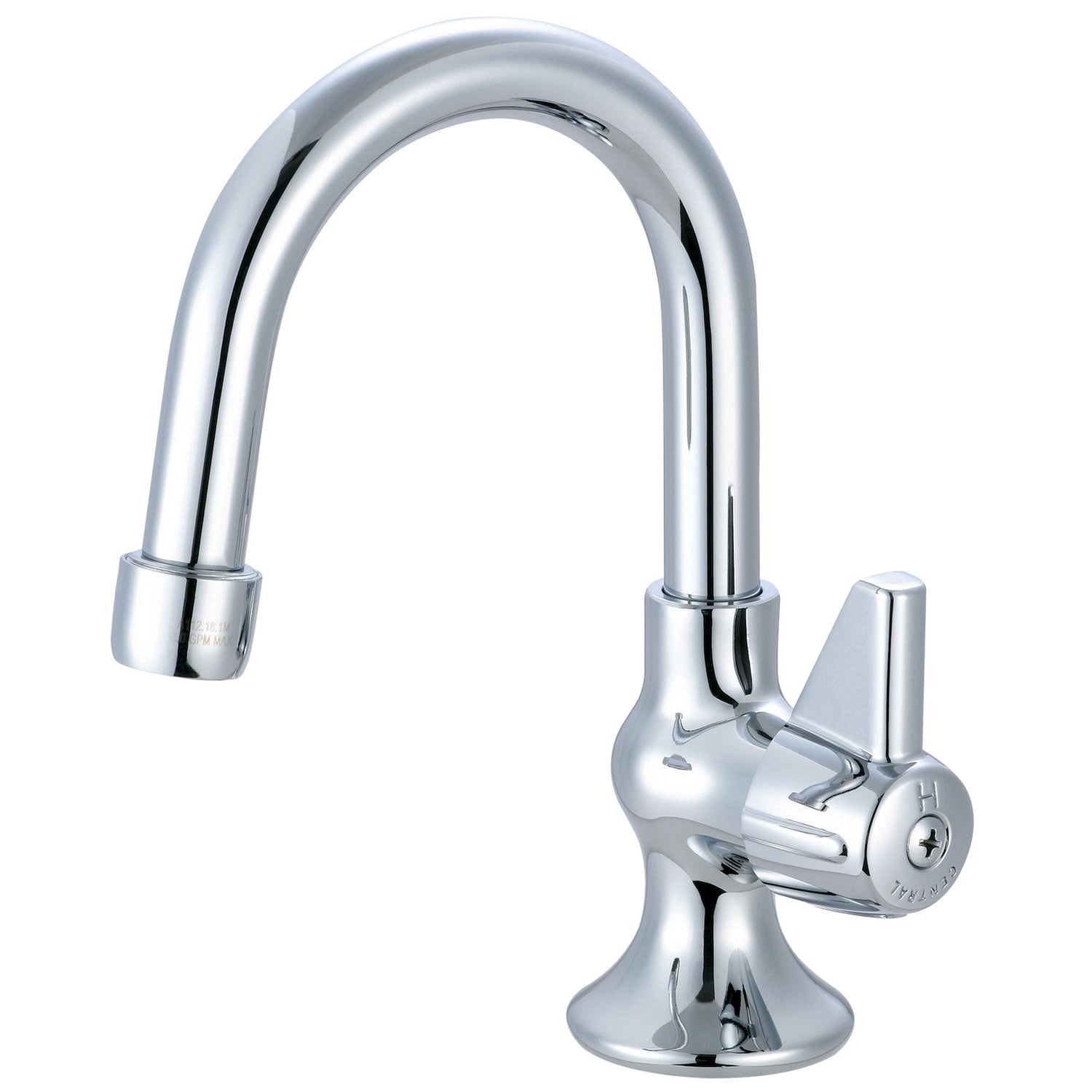 Central Brass 0281-AH Single Handle Bar Faucet in Polished Chrome