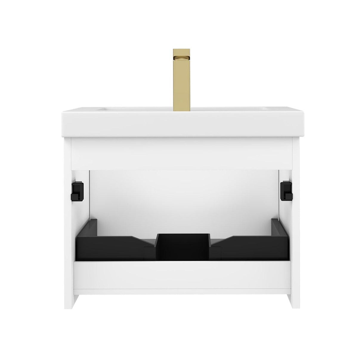 Sleek Minimalism: Blossom Positano Single Sink Floating Vanity 20" to 48"