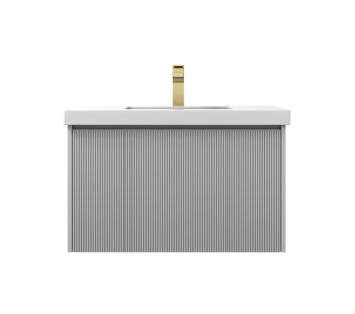 Sleek Minimalism: Blossom Positano Single Sink Floating Vanity 20" to 48"