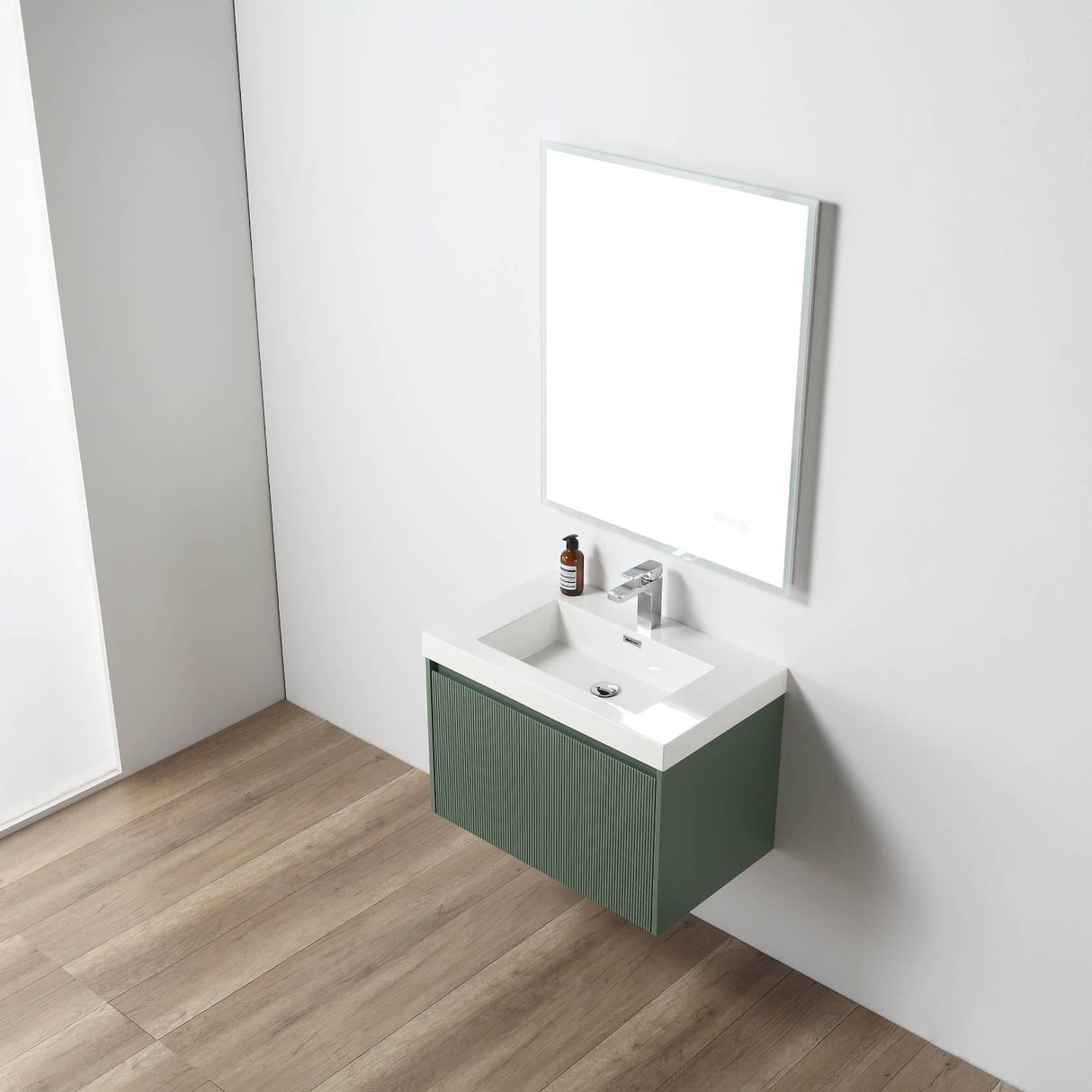 Sleek Minimalism: Blossom Positano Single Sink Floating Vanity 20" to 48"
