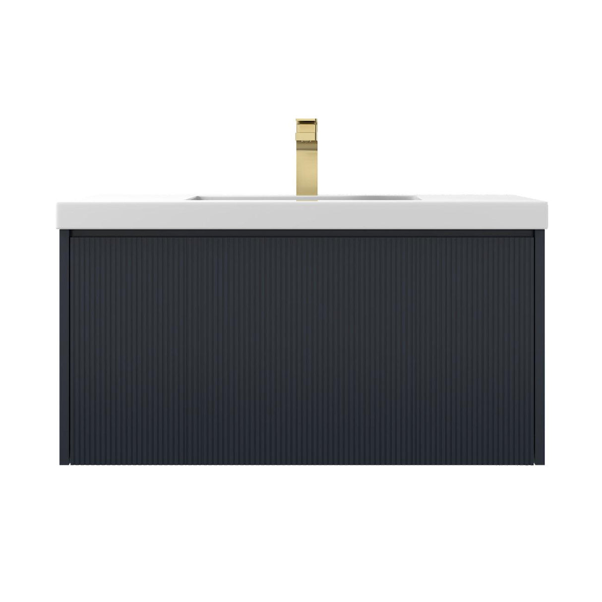 Sleek Minimalism: Blossom Positano Single Sink Floating Vanity 20" to 48"