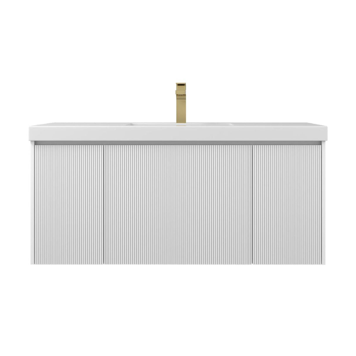 Sleek Minimalism: Blossom Positano Single Sink Floating Vanity 20" to 48"