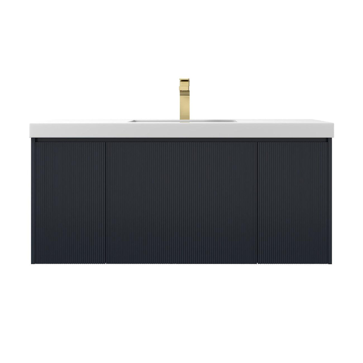 Sleek Minimalism: Blossom Positano Single Sink Floating Vanity 20" to 48"