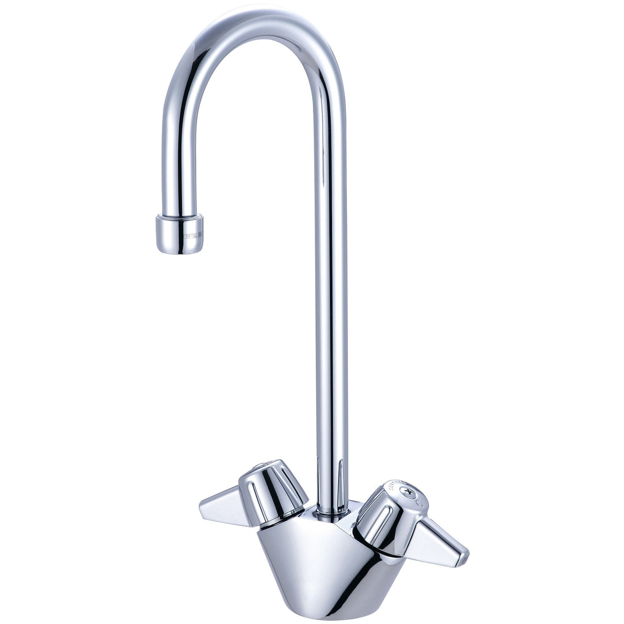 Central Brass 0289-A Two Handle Bar Faucet in Polished Chrome