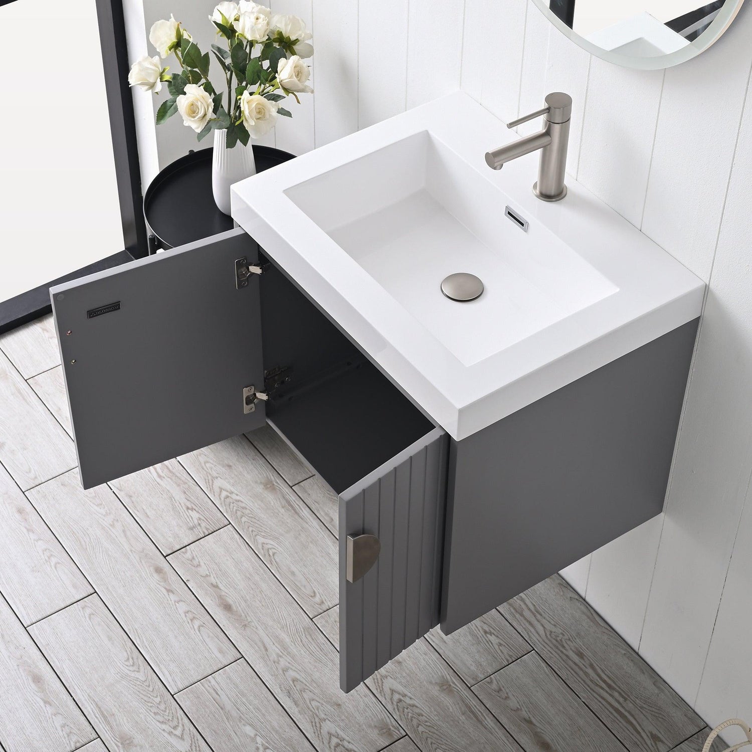 Blossom Moss 24" & 30" Floating Bathroom Vanity with Sink