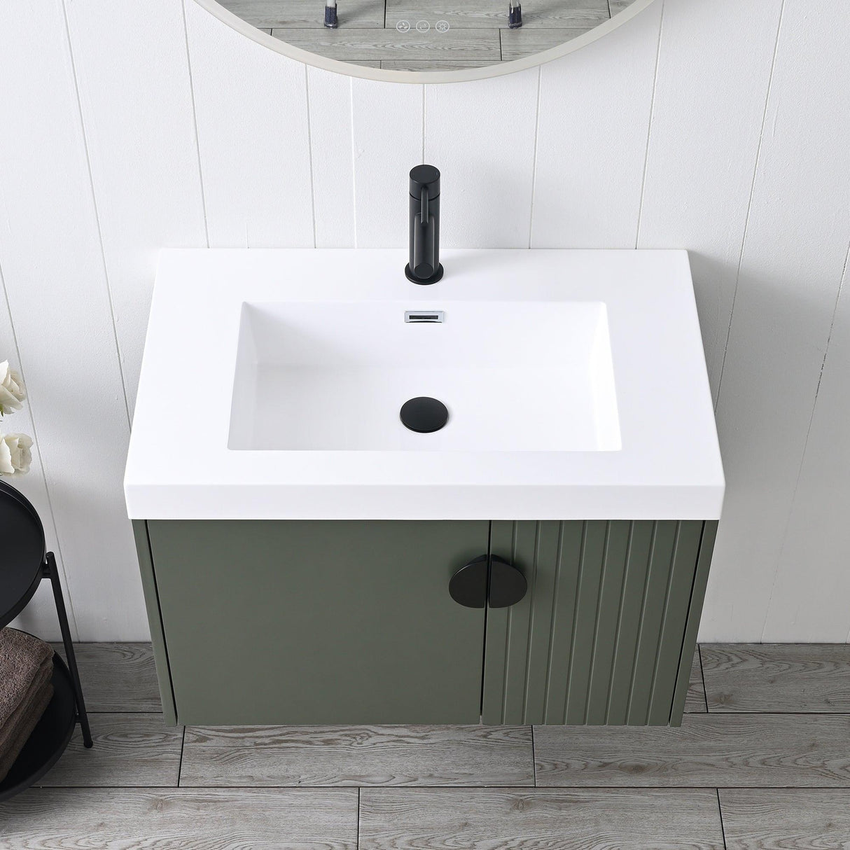 Blossom Moss 24" & 30" Floating Bathroom Vanity with Sink
