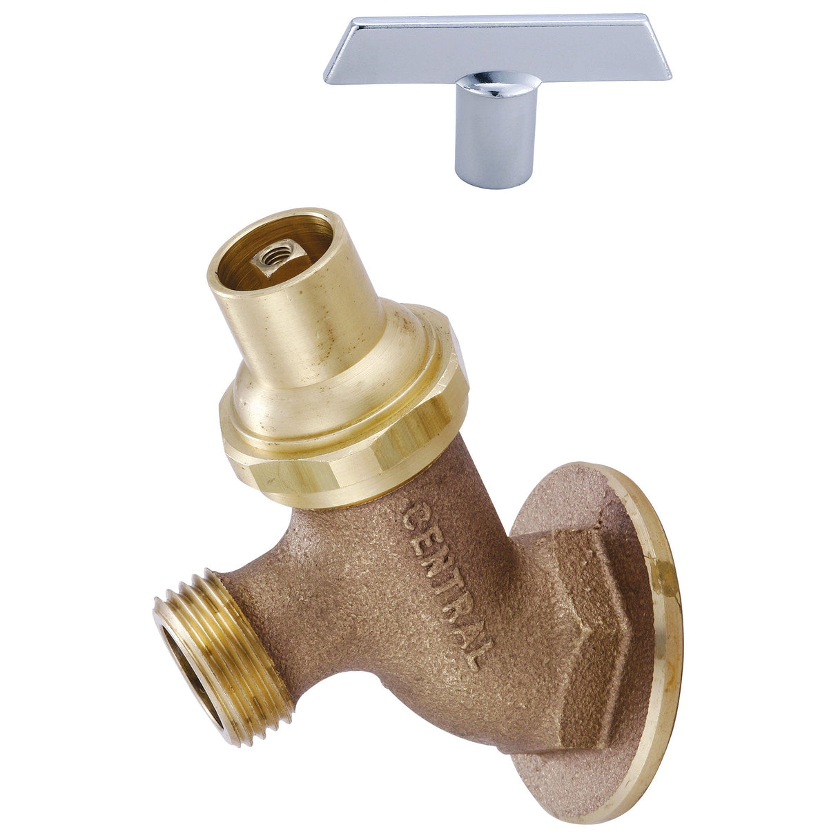Central Brass 0576-1/2 Lawn Faucet in Rough