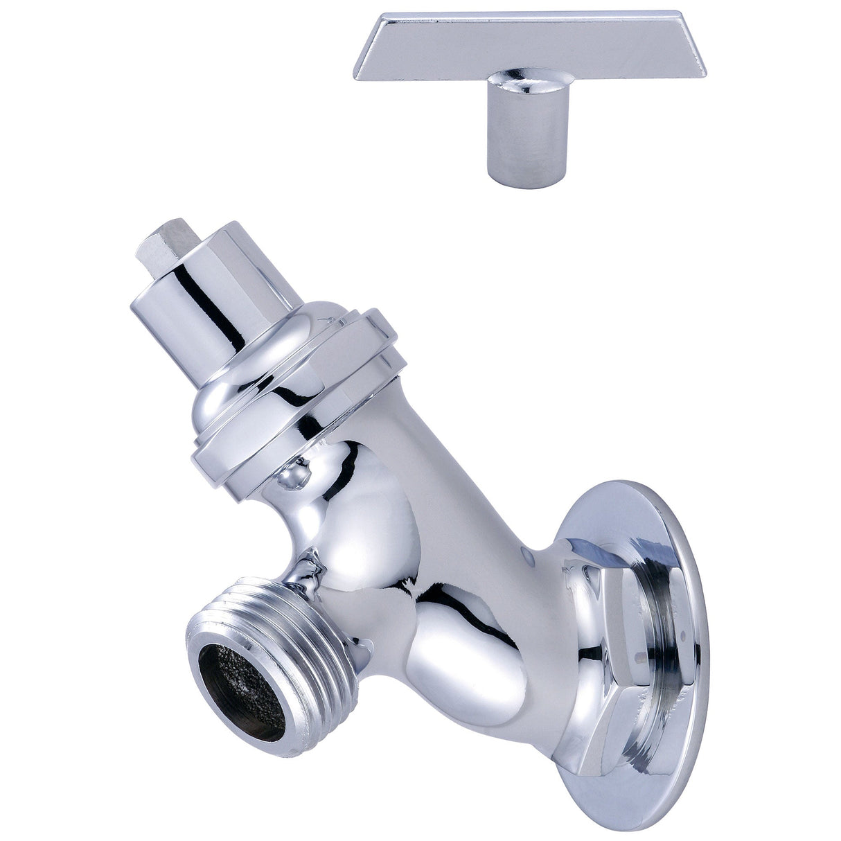 Central Brass 0576-1/2CP Lawn Faucet in Polished Chrome
