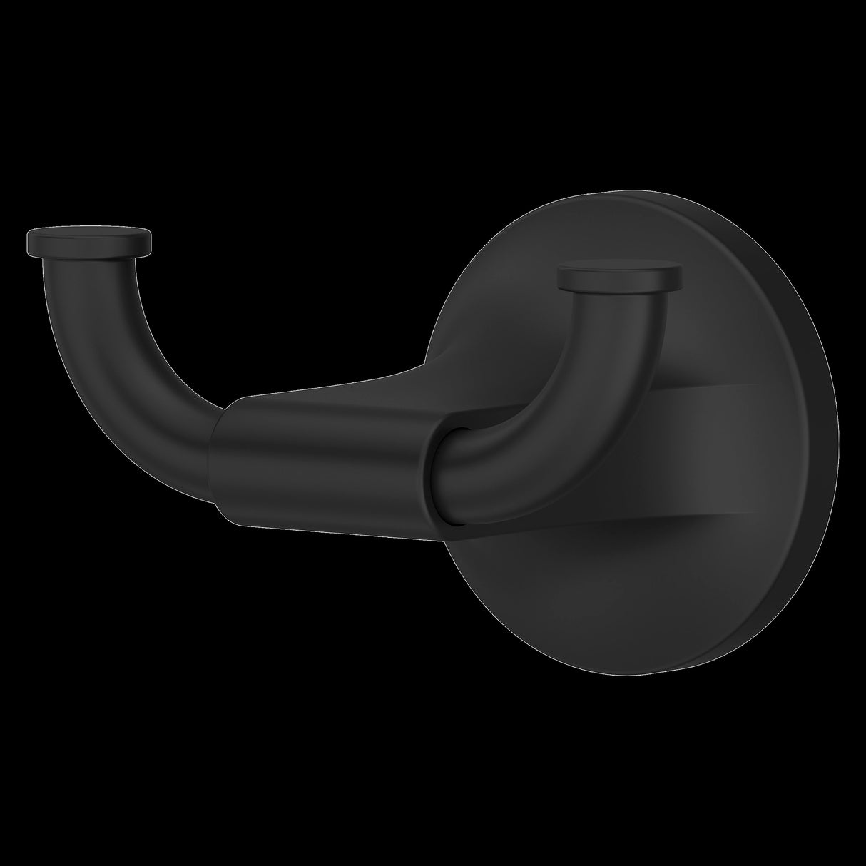 Pfirst Modern Robe Hook in Matte Black