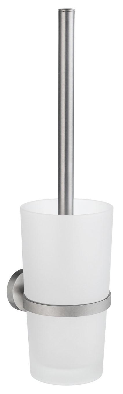 Smedbo Home Toilet Brush wall mounted in Brushed Chrome
