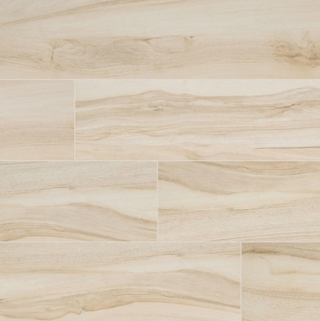 MSI Wood Collection aspenwood artic 9x48 NASPART9X48 glazed ceramic floor wall tile product shot multiple planks angle view