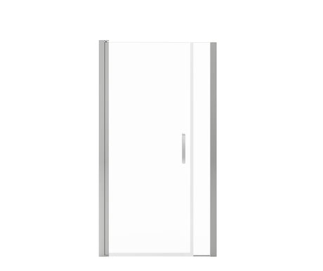 MAAX 138267-900-084-101 Manhattan 37-39 x 68 in. 6 mm Pivot Shower Door for Alcove Installation with Clear glass & Square Handle in Chrome