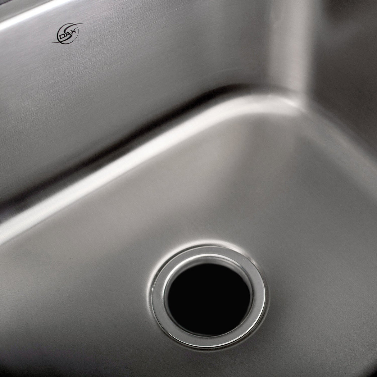 DAX Stainless Steel Single Bowl Undermount Kitchen Sink, Brushed Stainless Steel DAX-1720