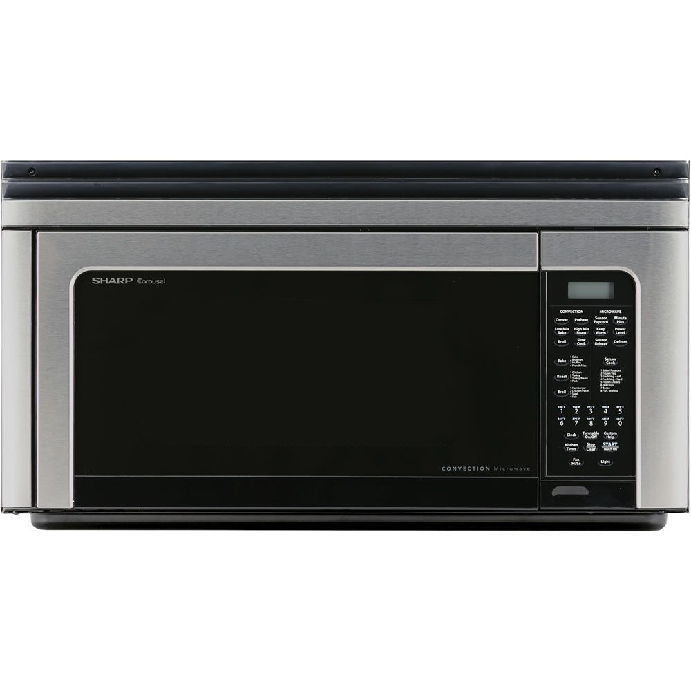 1.1 CF Carousel Over-the-Range Microwave, Convection, 850W PoshHaus