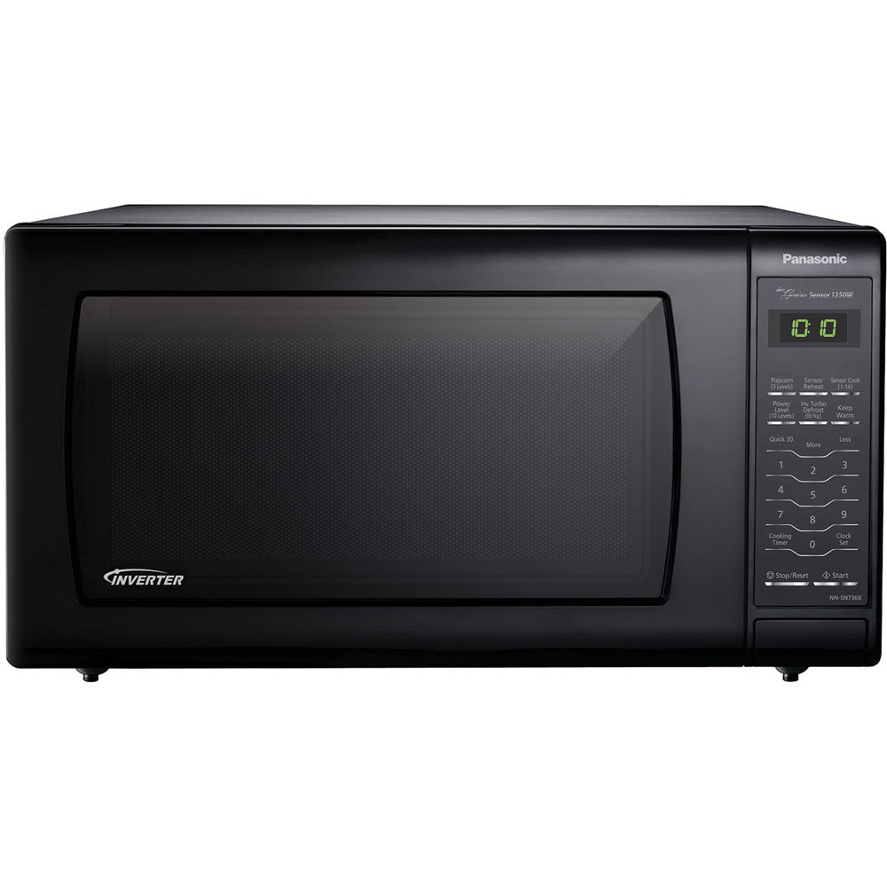 1.6 Cu. Ft., 1250 Watt, Black Body & Door, 5 Button Panel PoshHaus