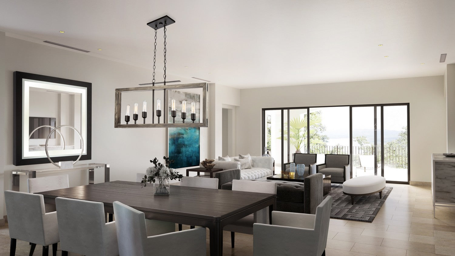 Gatehouse Linear Chandelier