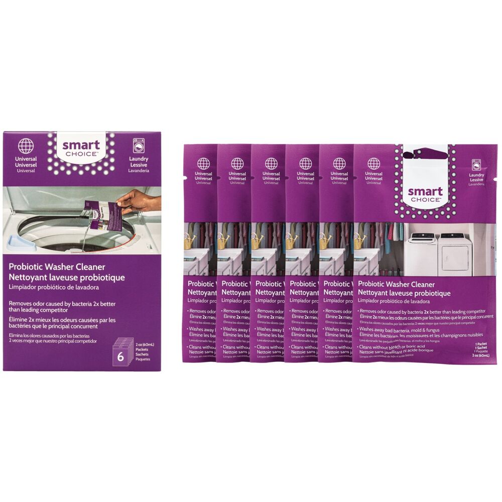 Frig Prts & Acc 10SCPROL02 SMART CHOICE PROBIOTIC LAUNDRY CLEANER, 6 PACK