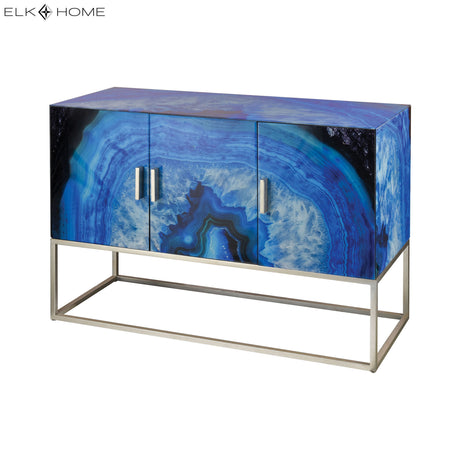 Elk 1114-367 Five-O Cabinet - Blue Agate