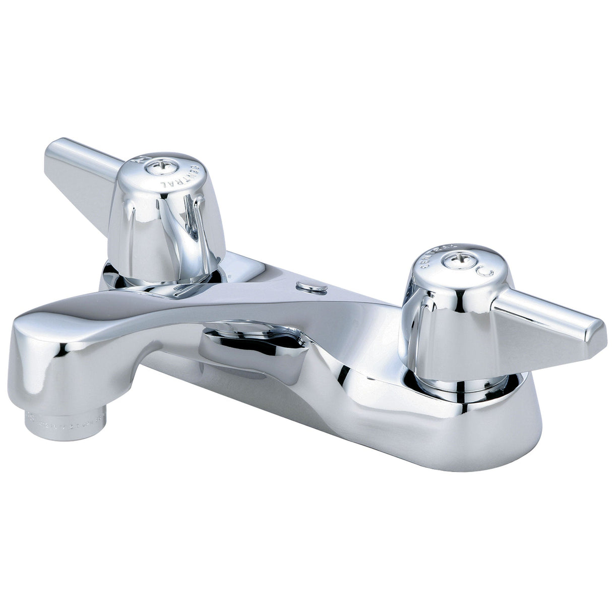 Central Brass 1133-A Two Handle Lavatory Faucet in Polished Chrome
