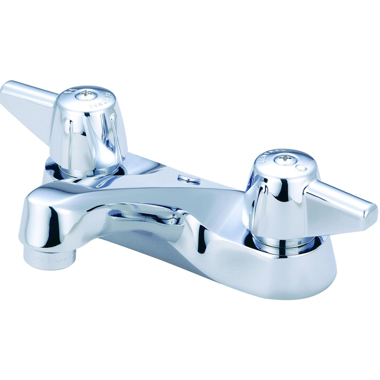 Central Brass 81137-A Two Handle Lavatory Faucet in Polished Chrome