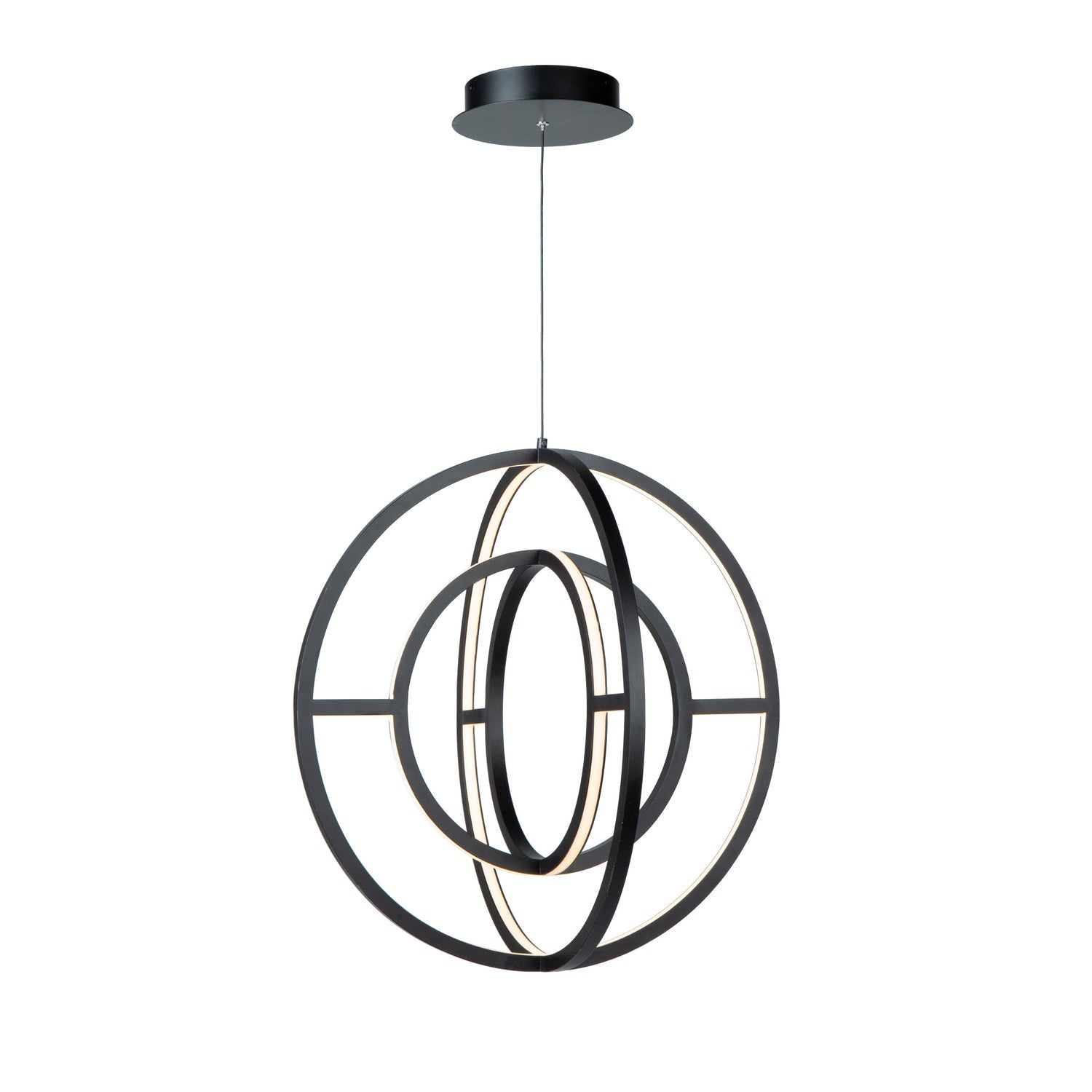 Celestial Double Orb Chandelier