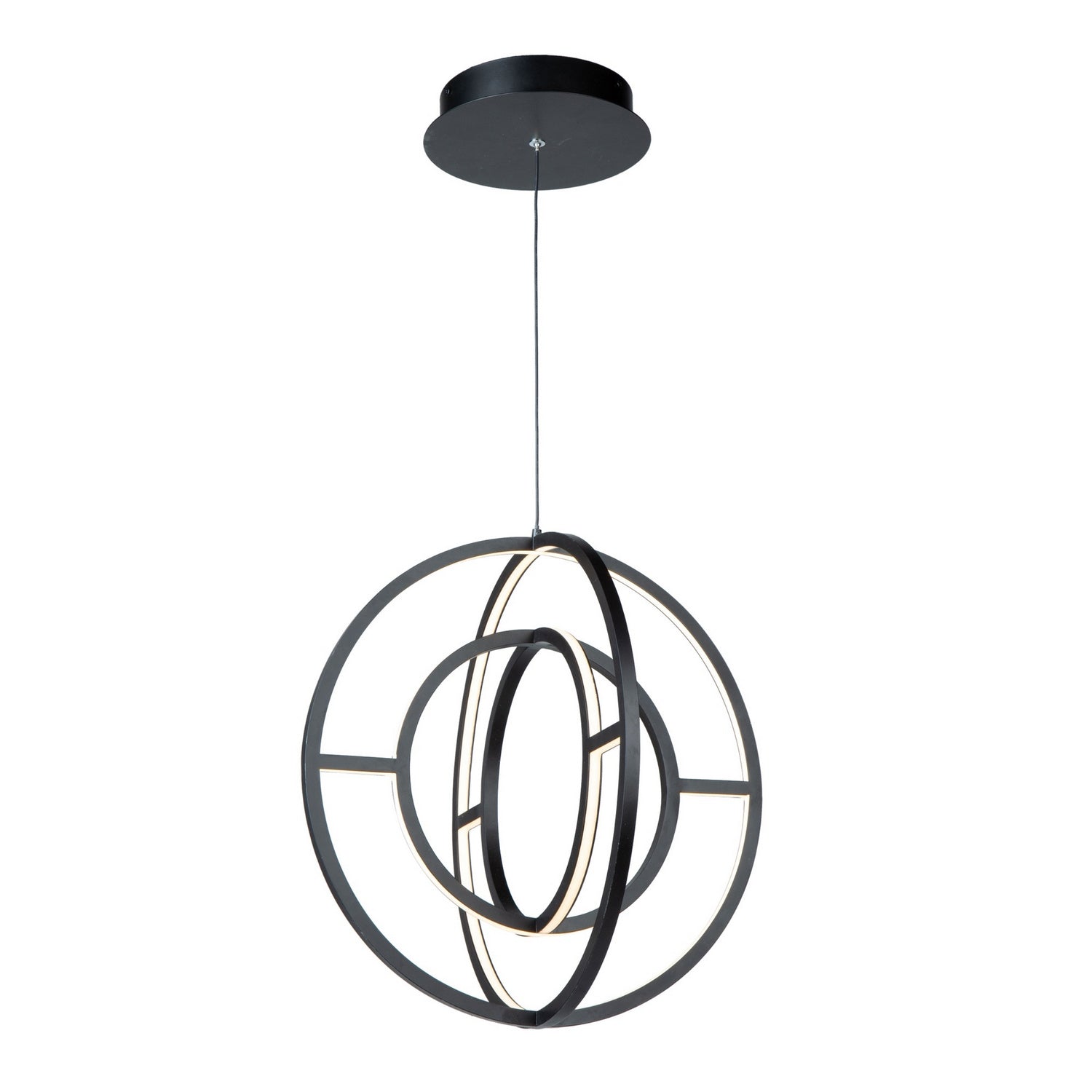 Celestial Double Orb Chandelier