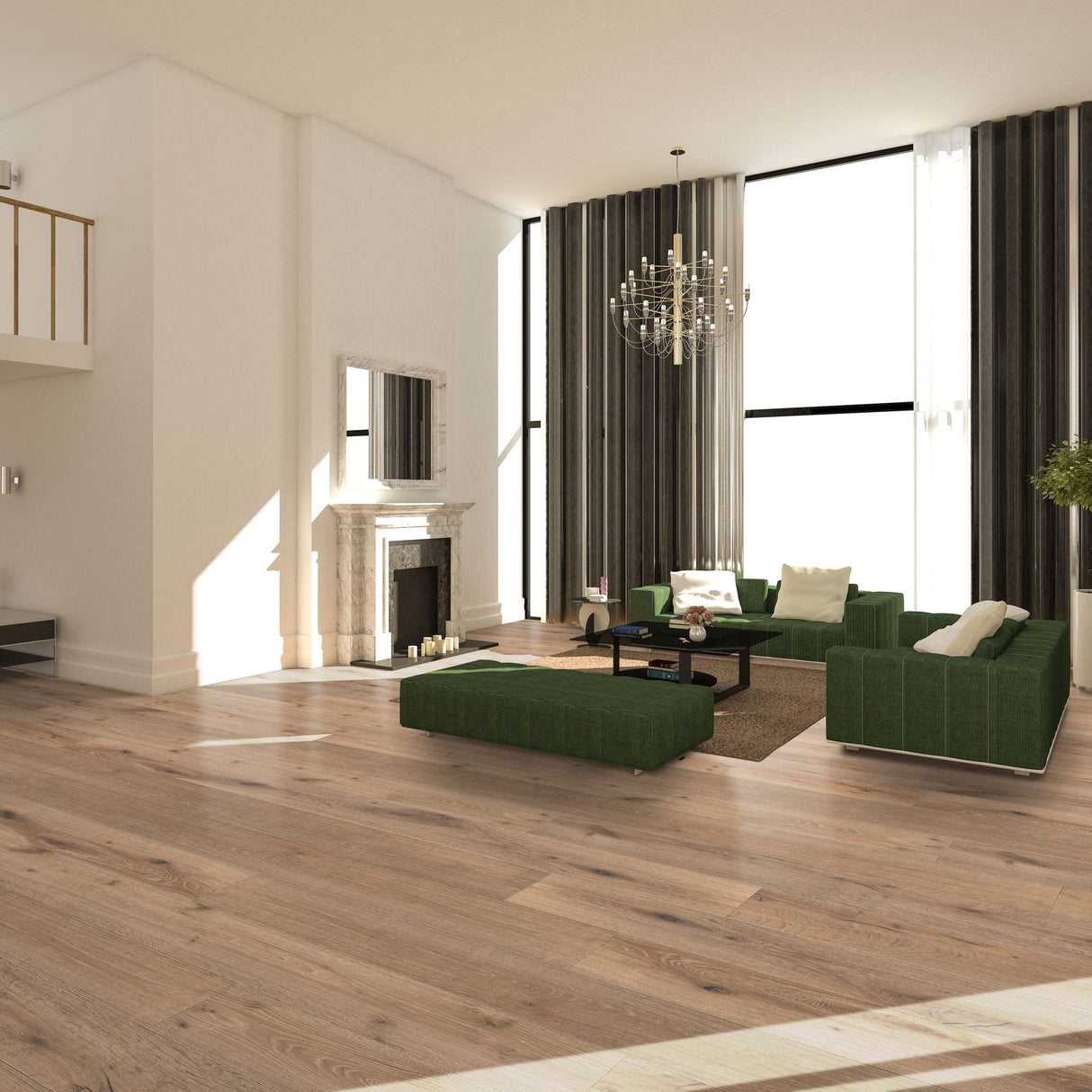 CALI Carmel Valley Oak Extra Wide T&G Case (Covers 34.1 sqft) 7601002400