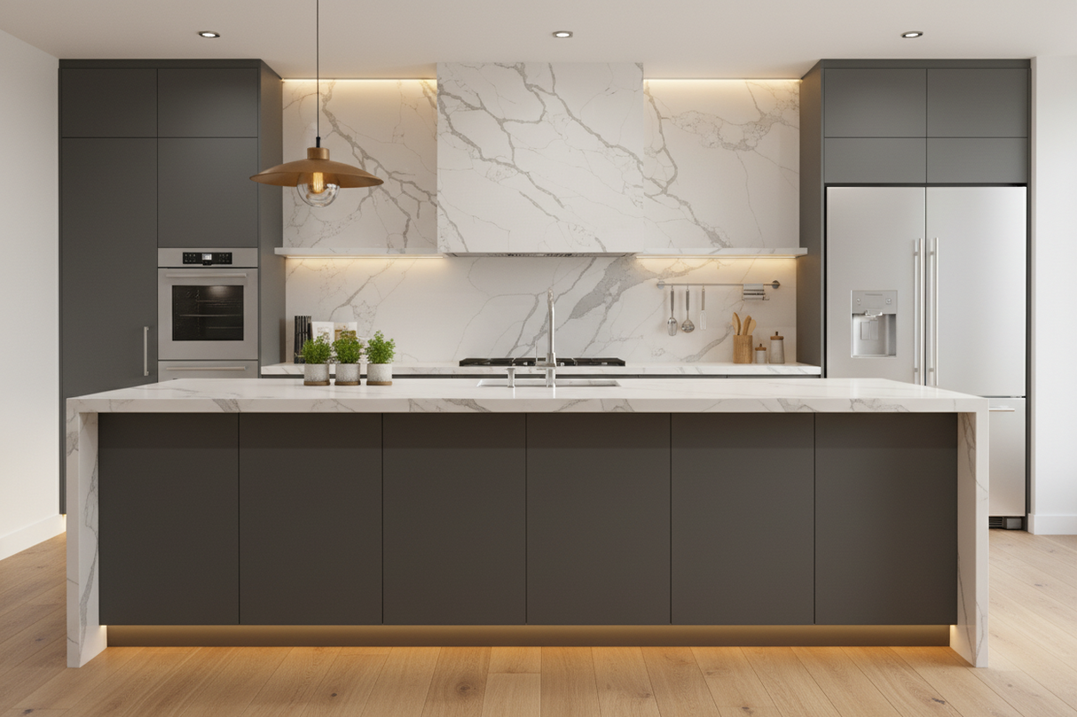 Chocorua Peak Quartz Countertop – Summit Stone™