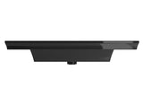 BOCCHI 1168-005-0127 Lavita Wall-Mounted Console Sink Fireclay 40 in. 3-Hole with Overflow in Black