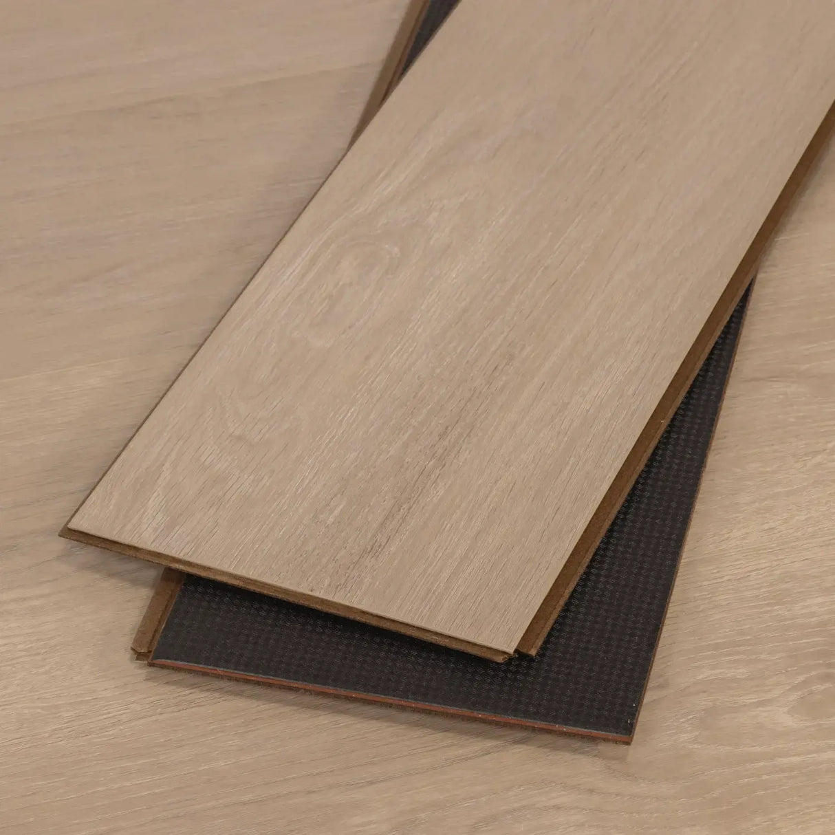 CALI Walnut Shell Pacifica Laminate Plank Wide+ Click (Angle-Angle) (Covers 25.5 SQFT) 7703001000