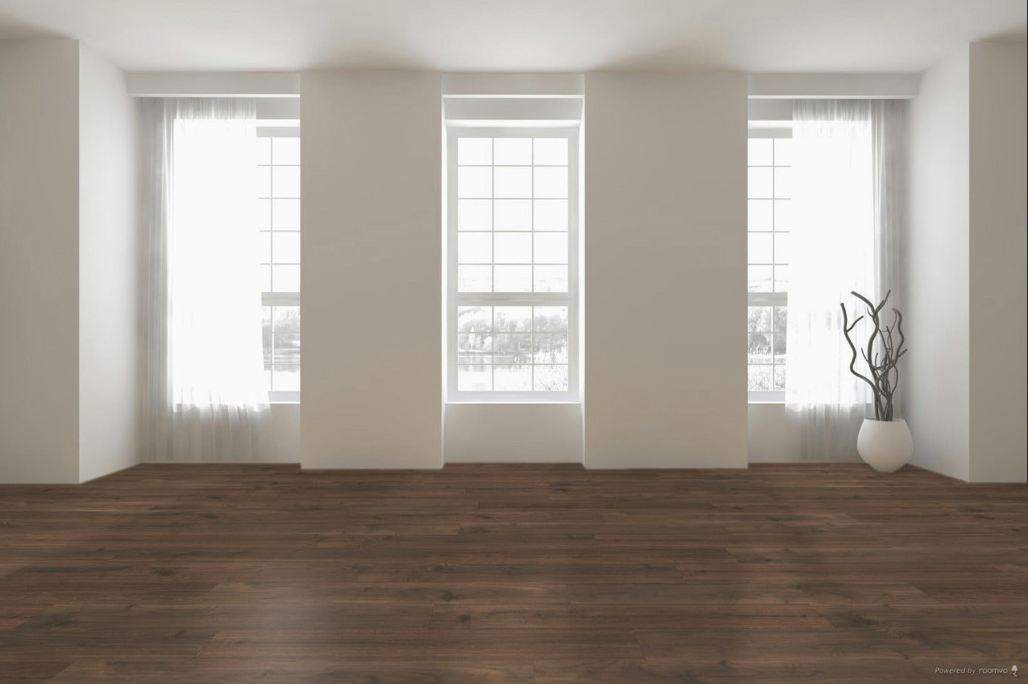 CALI Misty Wood Walnut Santa Cruz Extra Wide Click w/ Pad (Angle-Angle) (Covers 28.13 SQFT) 7704000600