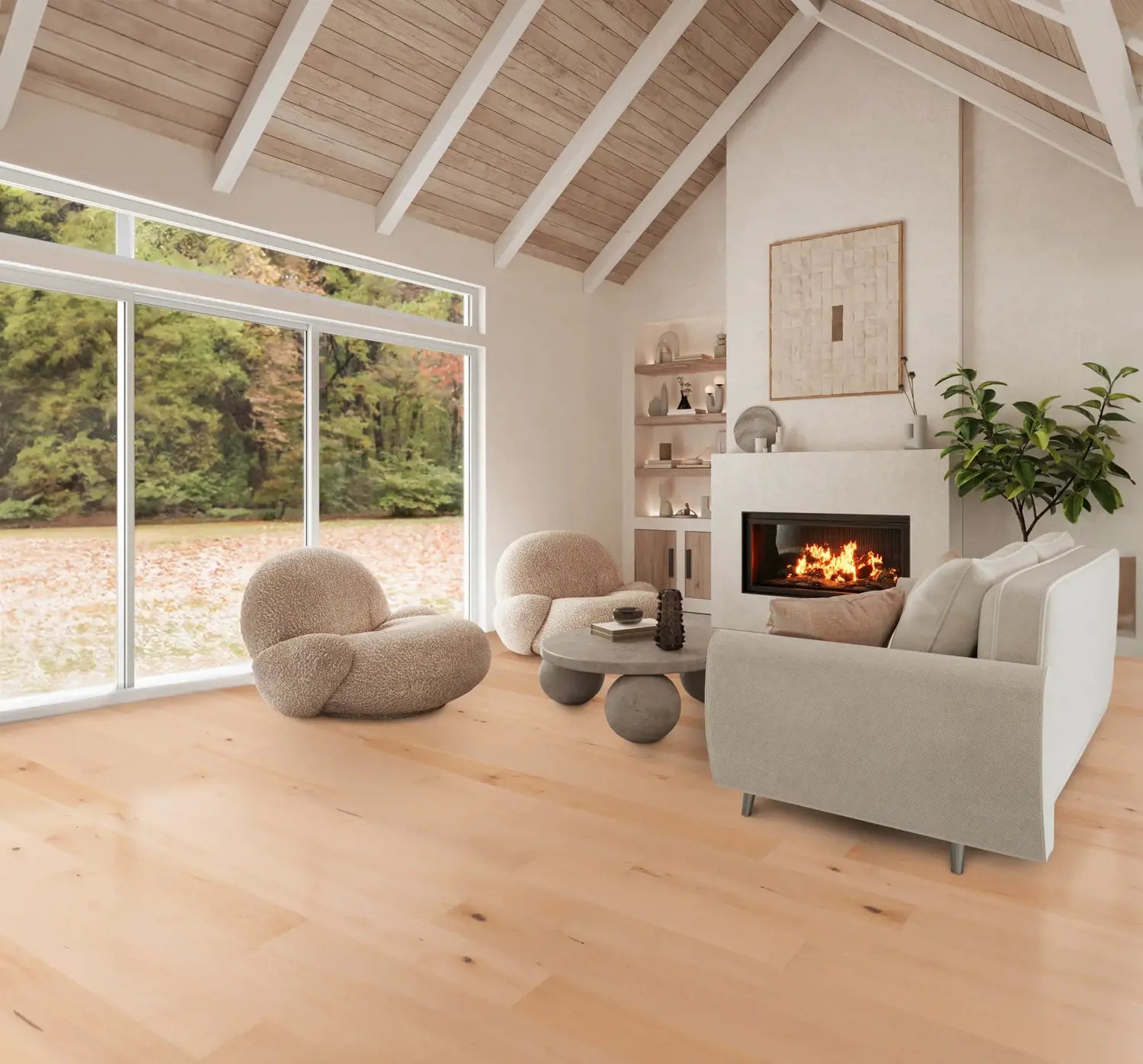 CALI Natural Maple Varietals Wide+ T&G (Covers 23.31 SQFT) 7601100200