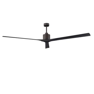 Matthews Fan NKXL-TB-BW-90 Nan XL 6-speed ceiling fan in Matte White finish with 90” solid barn wood tone wood blades