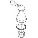 Pfister 940-068 8" Widespread Handle Sub Assembly, Rustic Bronze 940-068U