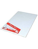 John Boos P1095N Non Shrink Poly 1000 Pure White Cutting Board, 30 x 24 0.5 inch - 1 each.
