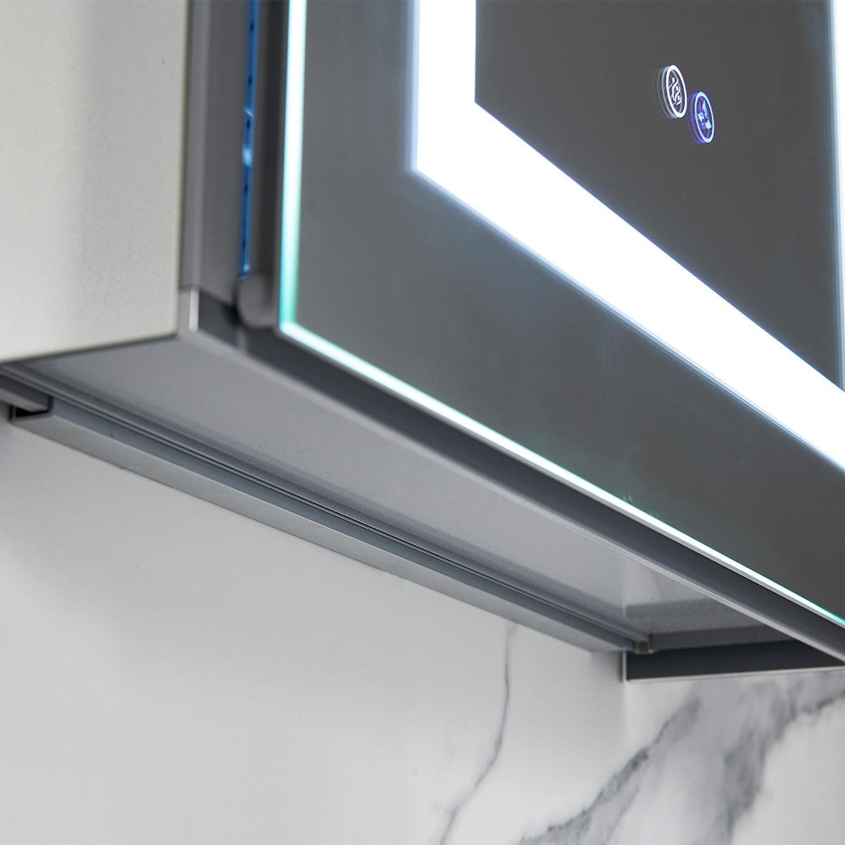 Blossom Rigel 20″ LED Medicine Cabinet – Compact Elegance with Advanced Features