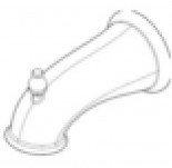 Pfister Polished Chrome Tub Spout 920-025A