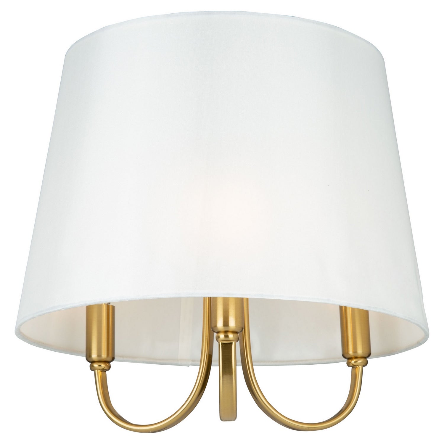 Rhythm Semi-Flush Mount - Brushed Gold